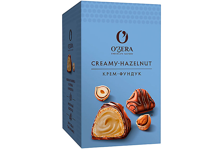 O'Zera, конфеты Creamy-Hazelnut, 150 г