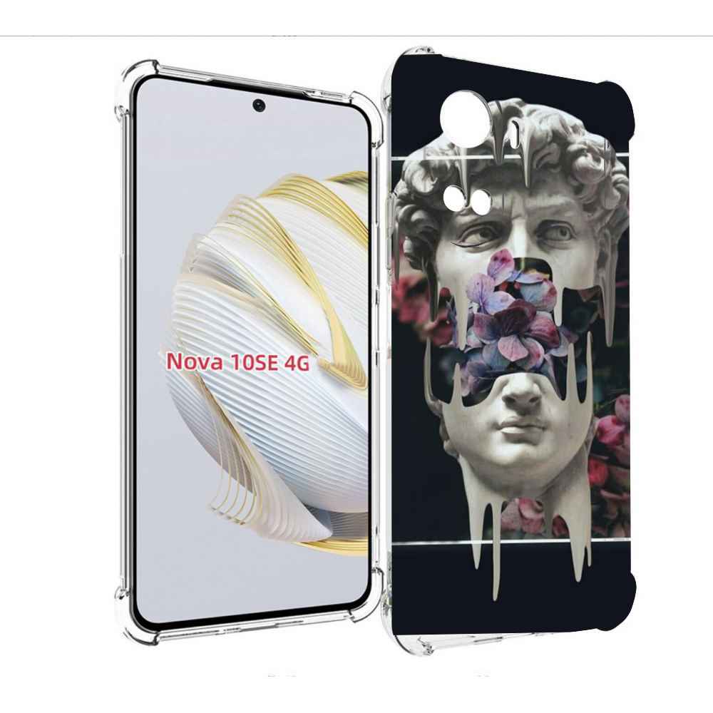 

Чехол MyPads статуя-с-цветами-внутри для Huawei Nova 10 SE, Прозрачный, Tocco