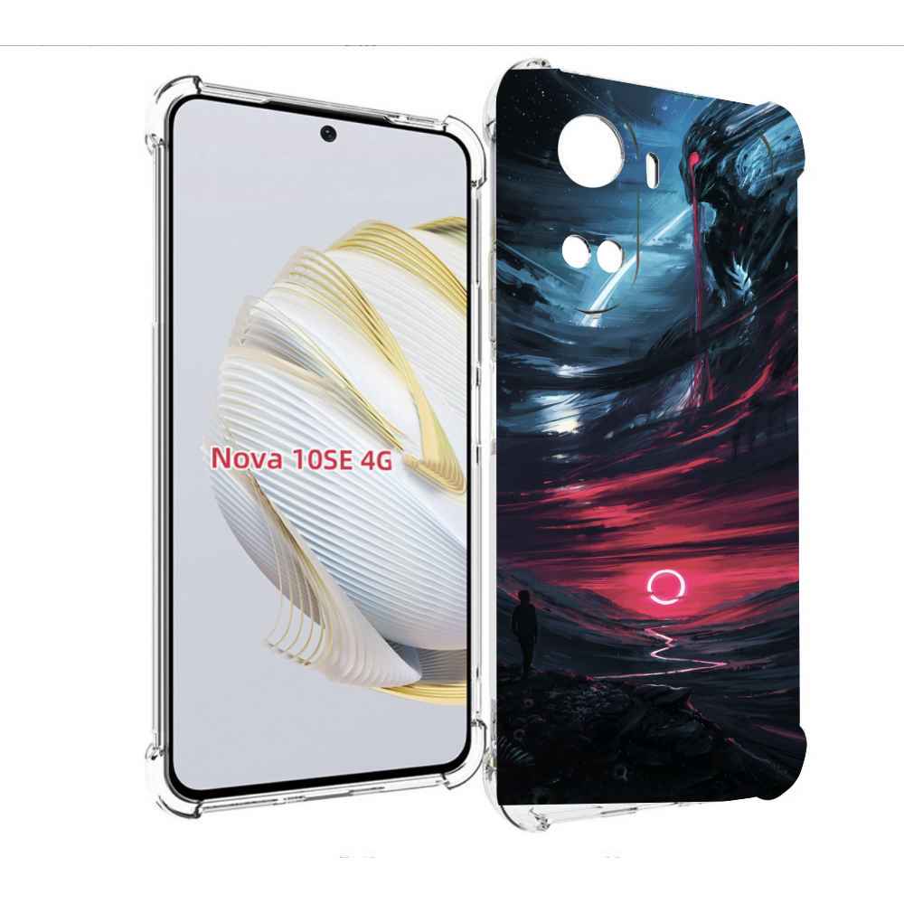 

Чехол MyPads страшный мир для Huawei Nova 10 SE, Прозрачный, Tocco