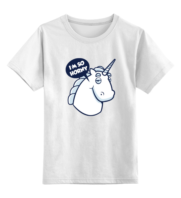 

Футболка детская Printio Единорог (unicorn) цв. белый р. 140, Единорог (unicorn)