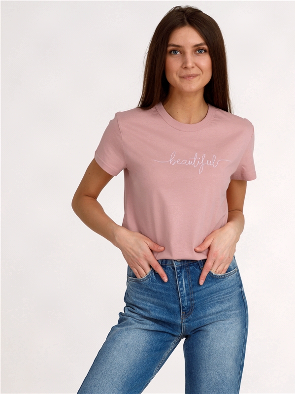 

Футболка женская Апрель 1ЖДФК2692001 розовая 92/164, Розовый, 1ЖДФК2692001