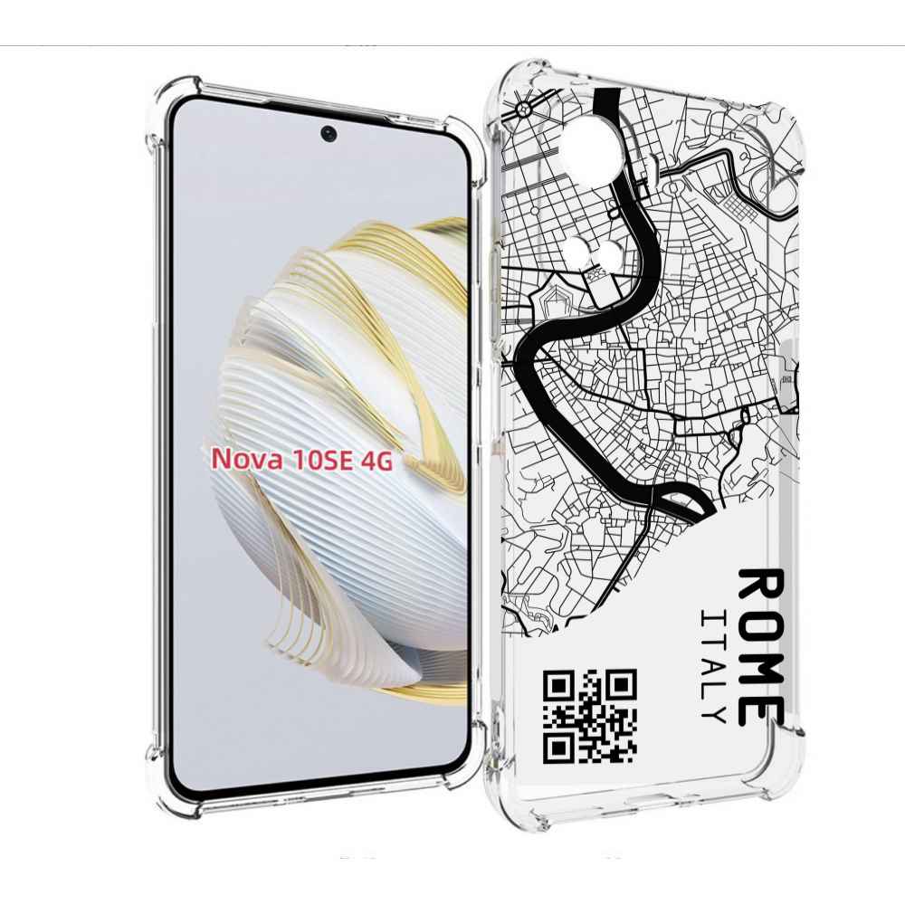 

Чехол MyPads схема-рим для Huawei Nova 10 SE, Прозрачный, Tocco