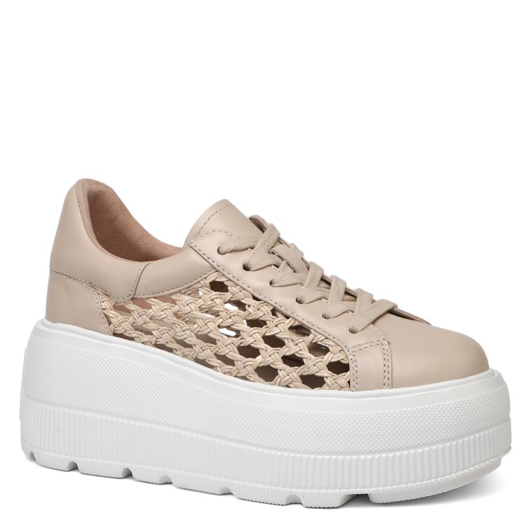 

Кеды женские Tendance CLF749A-14 бежевые 41 EU, Бежевый, CLF749A-14