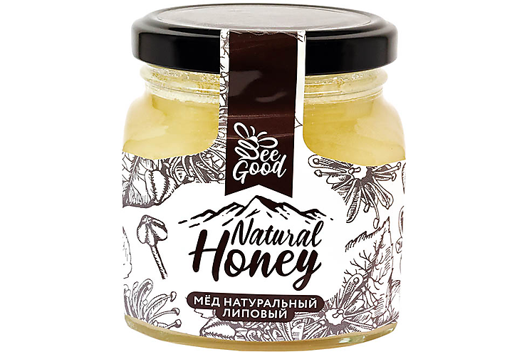 Natural Honey, мёд липовый, 330 г