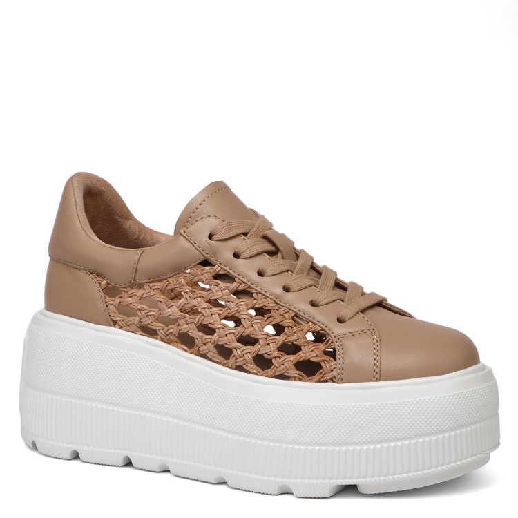 

Кеды женские Tendance CLF749A-14 бежевые 39 EU, Бежевый, CLF749A-14