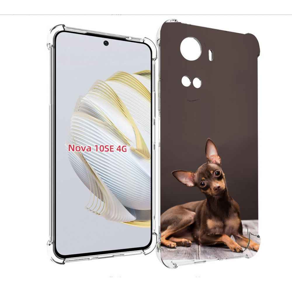 

Чехол MyPads тои терьер для Huawei Nova 10 SE, Прозрачный, Tocco