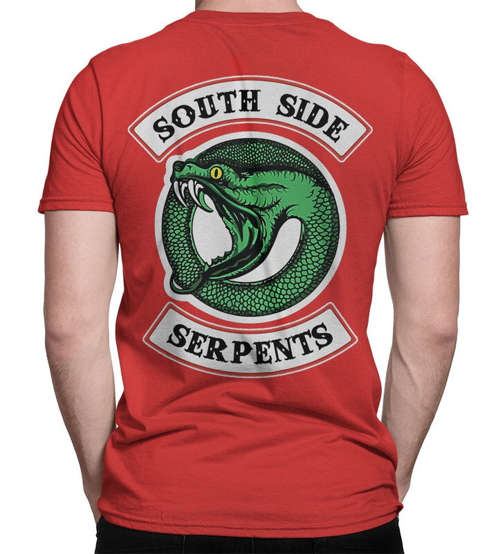 

Футболка мужская DS Apparel Ривердэйл - South Side Serpents 77-2 красная XL, Красный, Ривердэйл - South Side Serpents 77-2