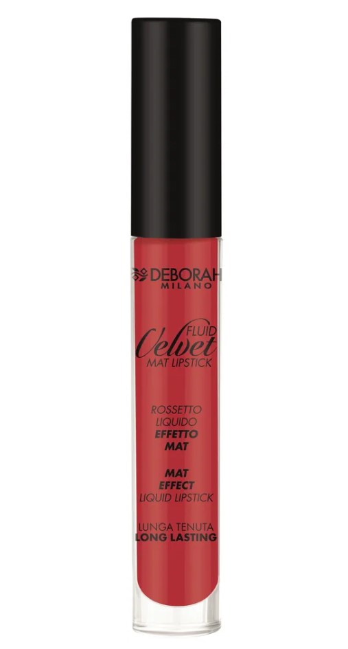 Помада для губ Deborah Milano Fluid Velvet Mat Lipstick, тон 06, 4.5 г х 2 шт.
