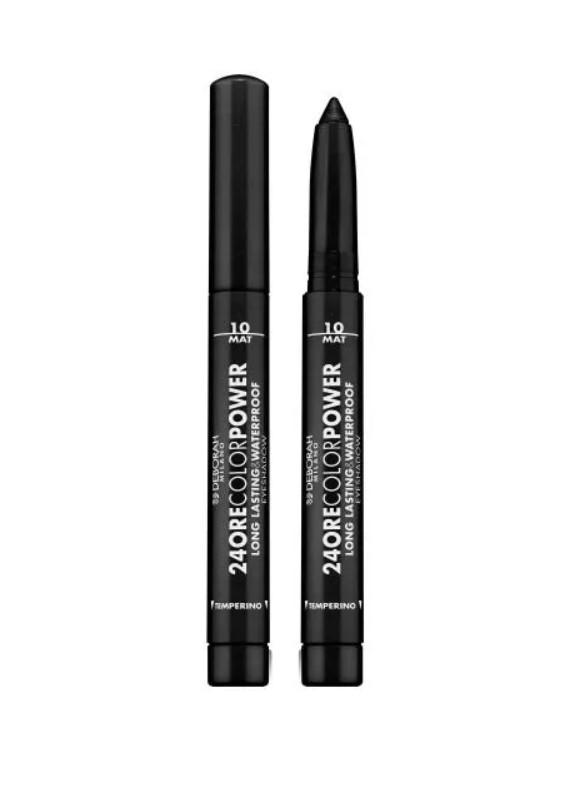 Тени карандаш стойкие Deborah Milano 24Ore Color Power Eyeshadow, тон 10, 1.4 г х 2 шт. deborah milano точилка sharpener
