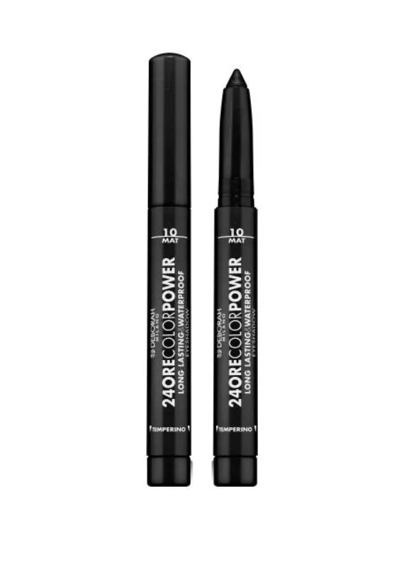 Тени карандаш стойкие Deborah Milano 24Ore Color Power Eyeshadow, тон 10, 1.4 г х 2 шт. alvin d or alvin d’or тени карандаш для век pencil easy slip