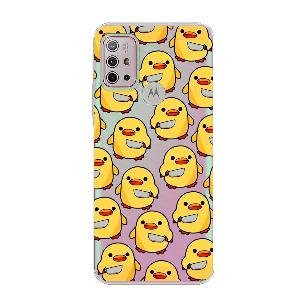 

Чехол на Lenovo K13 Note "Утка с ножом", Прозрачный;желтый;оранжевый, 242150-1