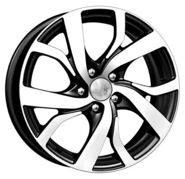 

Диск КиК, Палермо 6.5x16/5x114.3ET47 66.1, Черный