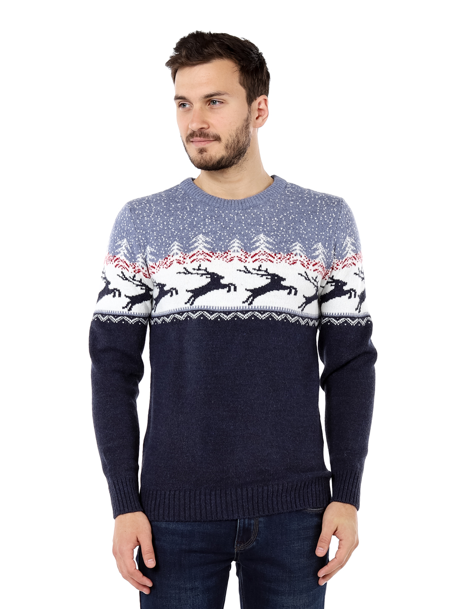 

Джемпер мужской A passion play SQ62488 синий XL