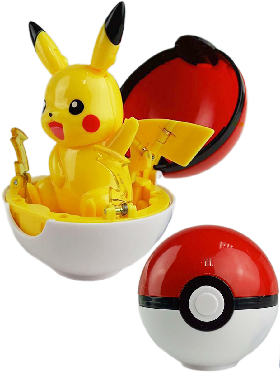 Фигурка StarFriend покемон Пикачу в покеболе Pokemon Pikachu 14х12 см 2175₽