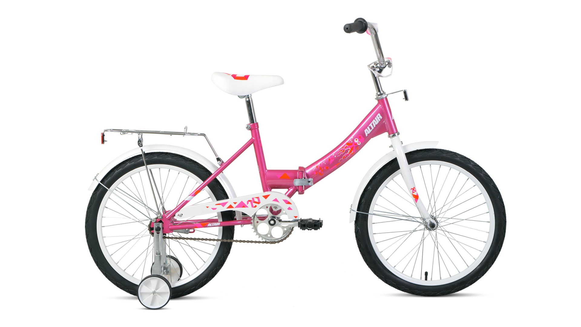 Детский велосипед Altair Велосипед Детские City Kids 20 Compact, год 2022 , цвет Розовый