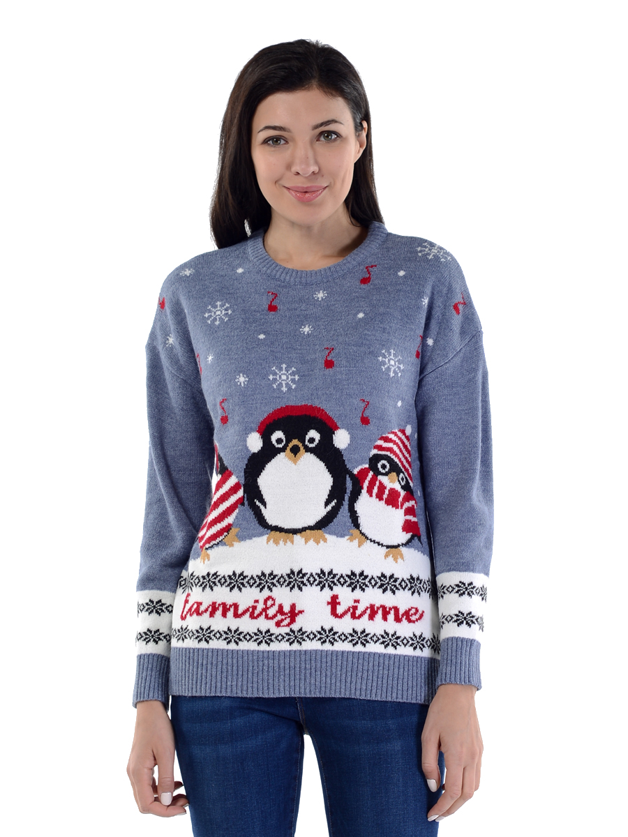 

Джемпер женский A passion play SQ62492 синий L, SQ62492