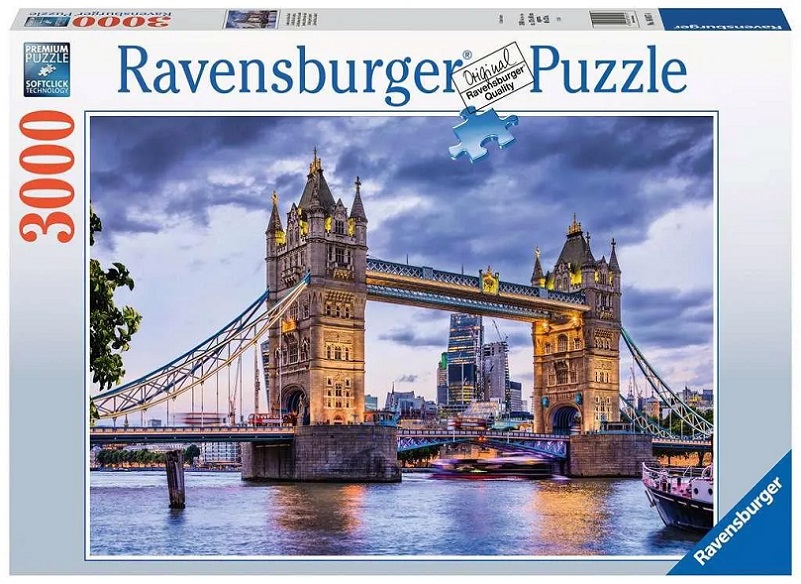 фото Пазл карт ravensburger 3000 "великолепный лондон!" 16017