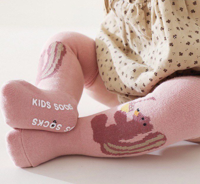 Носки детские Kids socks Sks-1824b, розовый, 16-18