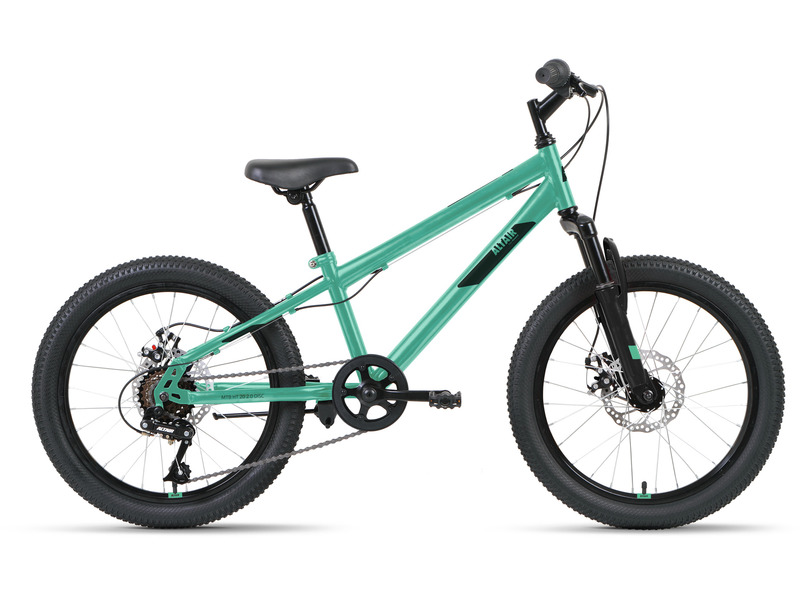 фото Велосипед altair mtb ht 20 2.0 d 2022 10.5" зеленый/черный