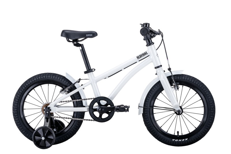 Детский велосипед Bear-bike Велосипед Детские Bear Bike Kitez 16, год 2021 , цвет Белый