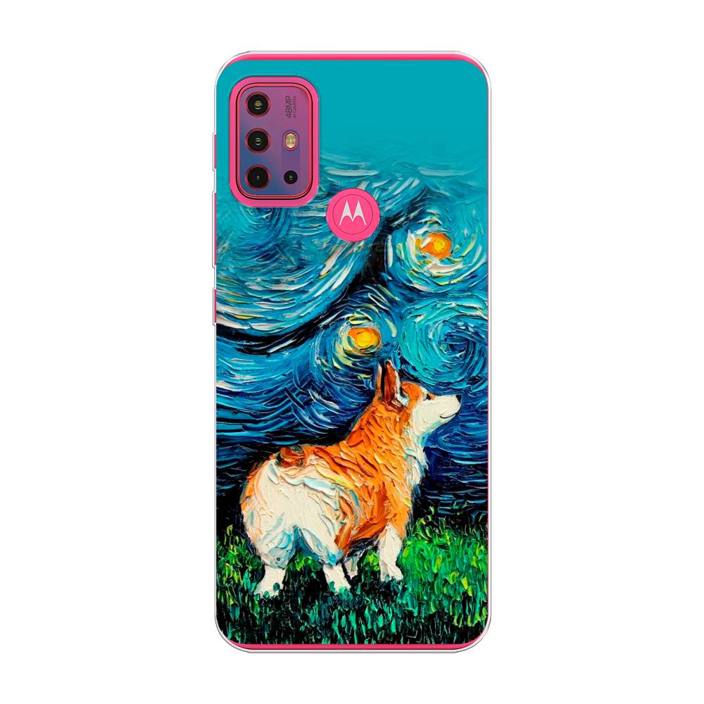 

Чехол на Lenovo K13 Note "Корги звёздная ночь", Коричневый;белый;зеленый, 242250-1