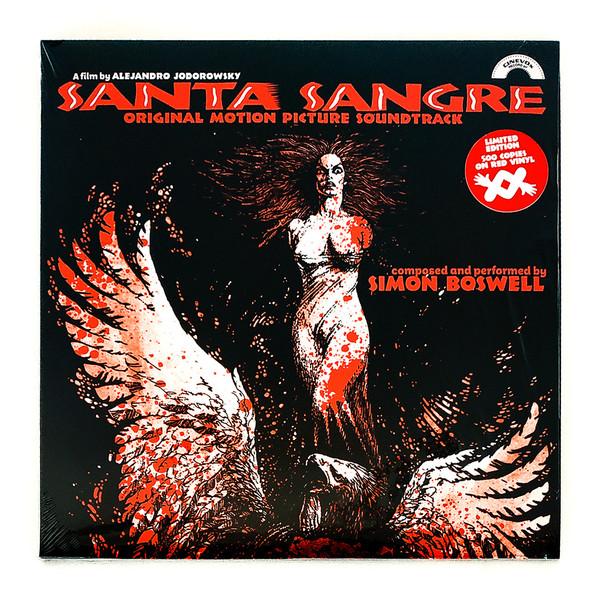 OST Santa Sangre Simon Boswell Red, Rsd, Limited (LP)