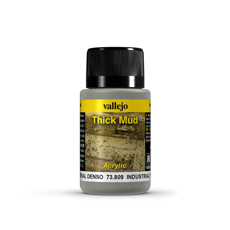 

Акриловая смола Vallejo для имитации густой грязи индустриальной 73809, Грязь индустриальная