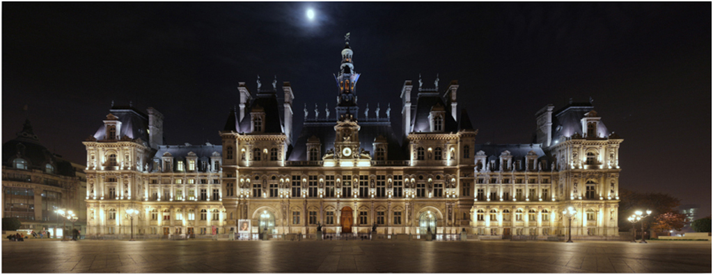 

Картина на холсте с подрамником ХитАрт Hotel de ville 60x23 см, 2858