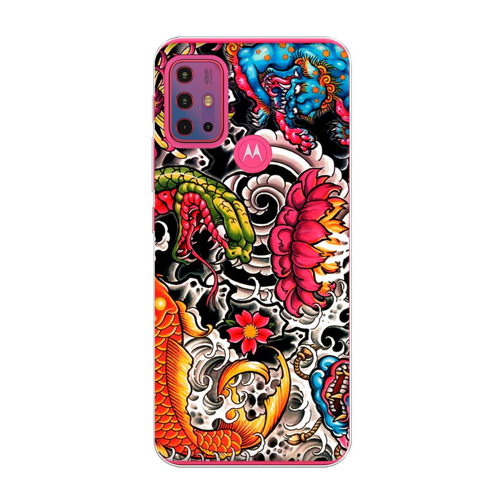 

Чехол на Lenovo K13 Note "Японское искусство", Красный;оранжевый;голубой, 242250-4