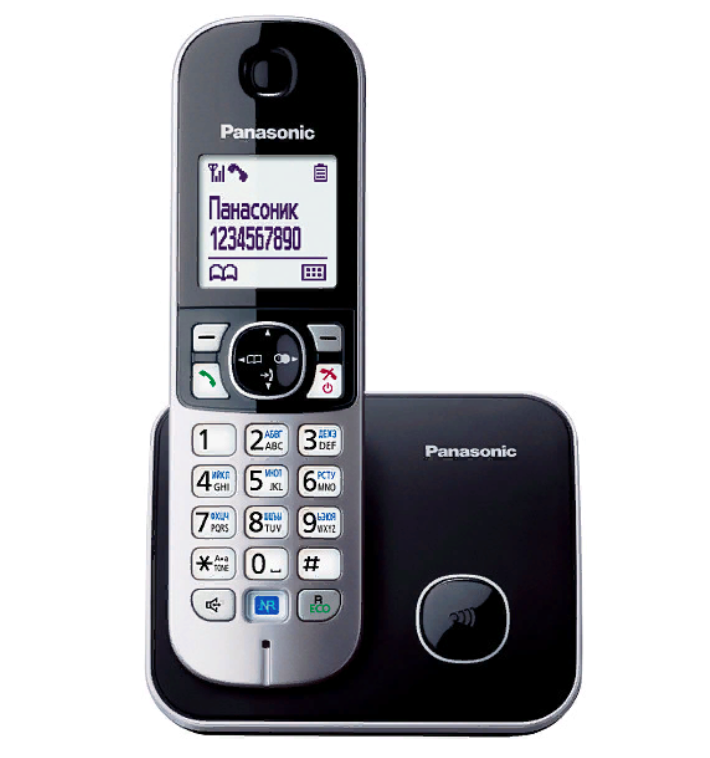 

DECT телефон Panasonic KX-TG6811RUB, Черный