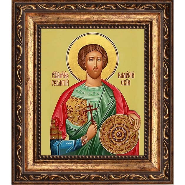 

Валерий Севастийский Святой мученик. Икона на холсте.