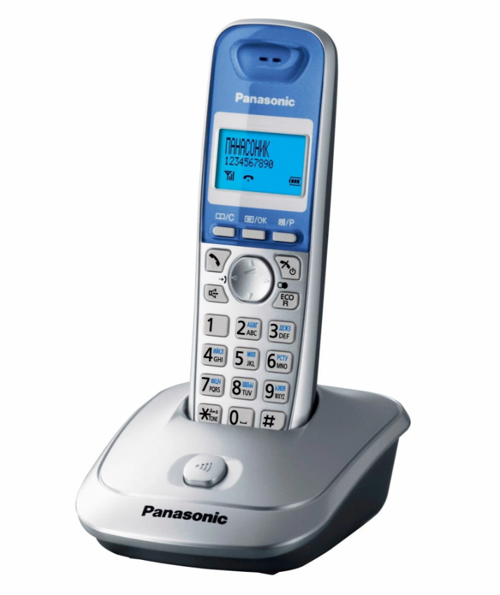 

Радиотелефон Panasonic KX-TG2511RUS, серебристый