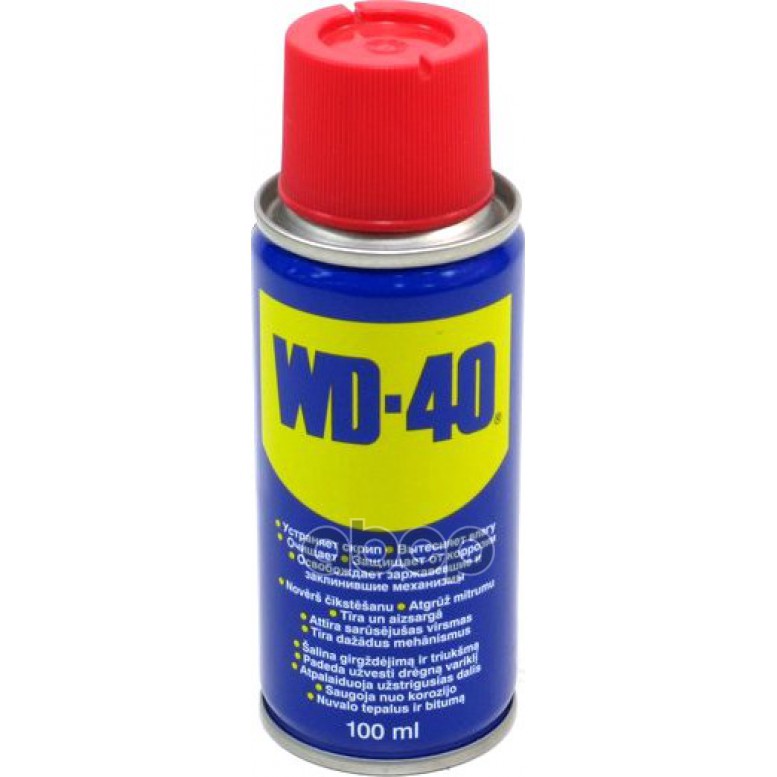 WD-40 WD-40 100ML Очистительно-смазывающая смесь 100мл - WD-40, аэрозоль в коробке 24шт 1ш