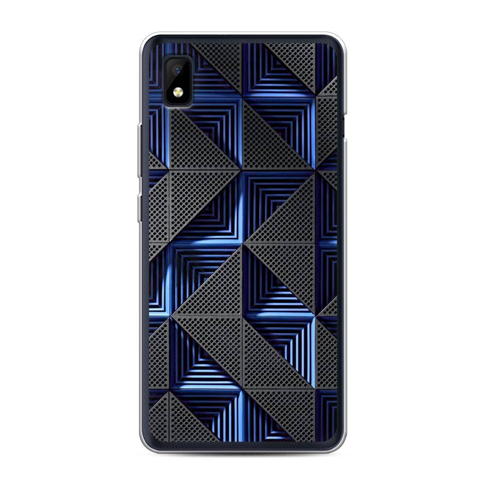 

Чехол на ZTE Blade L210 "IBM", Серый;синий, 134150-3