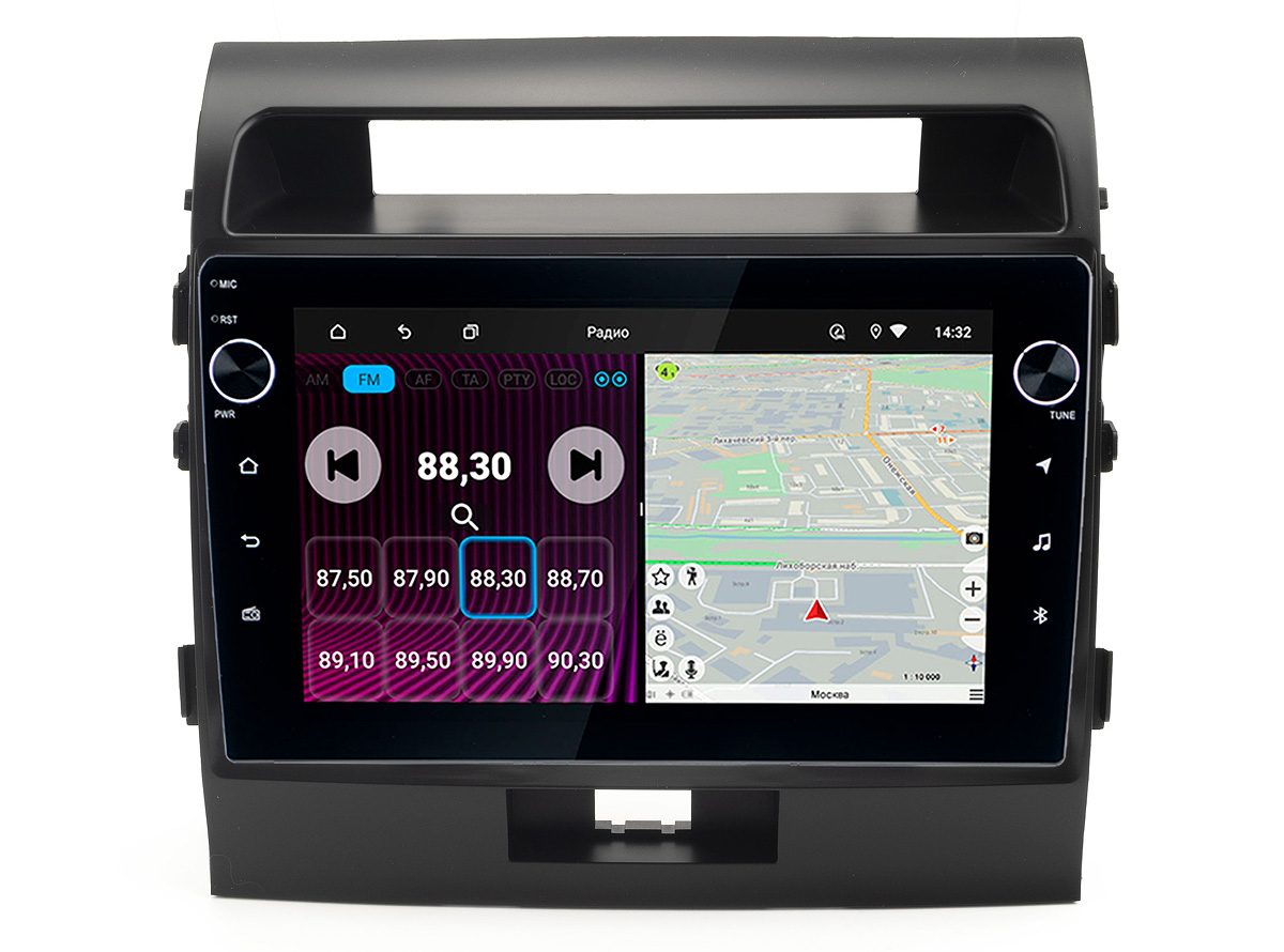

Штатная магнитола Incar TSA-2212r для Toyota LC 200 07-15 (Android 10) DSP 9", Toyota