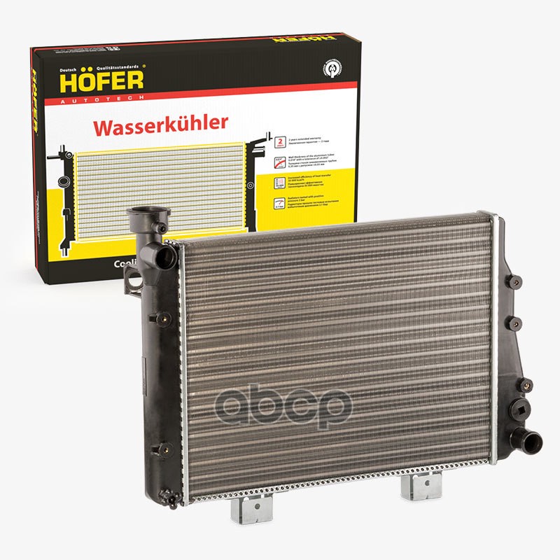 Радиатор Охлаждения Ваз 2106 Алюминий Hofer HOFER арт. HF 708 410