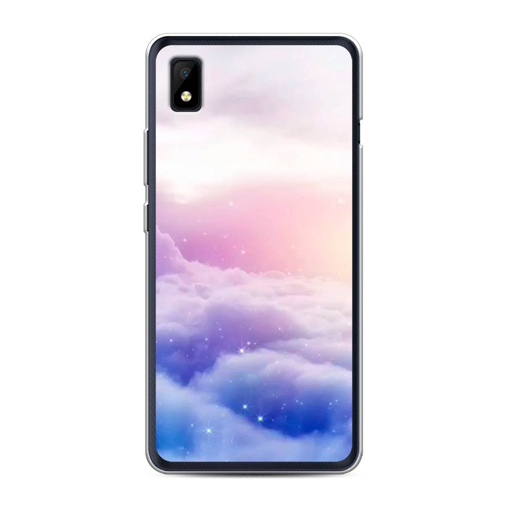 

Чехол на ZTE Blade L210 "Небеса", Голубой;белый;розовый, 134150-2