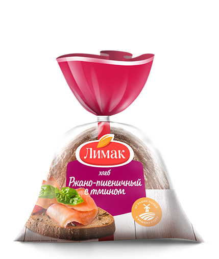 

Хлеб серый Лимак Ржано-пшеничный тмин 500 г, Ржано-пшеничный