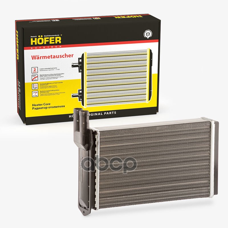 Радиатор Отопителя Ваз 2108 Алюминий Hofer HOFER арт. HF 730 222