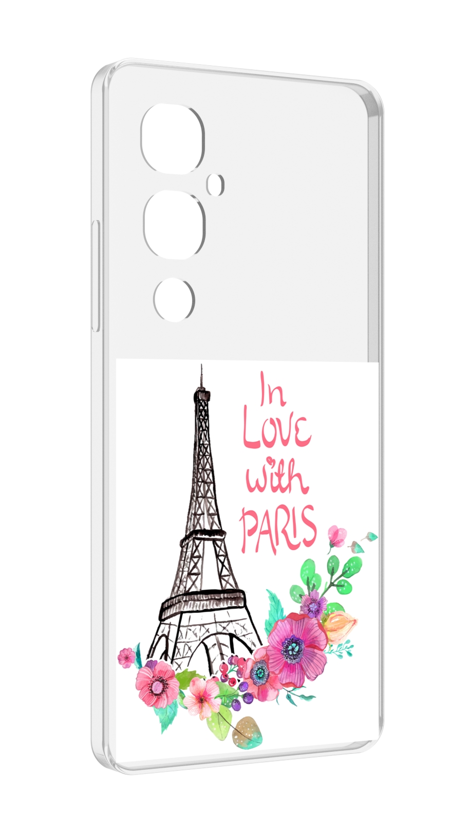 

Чехол MyPads любимый париж для Tecno Pova 4 Pro, Прозрачный, Tocco
