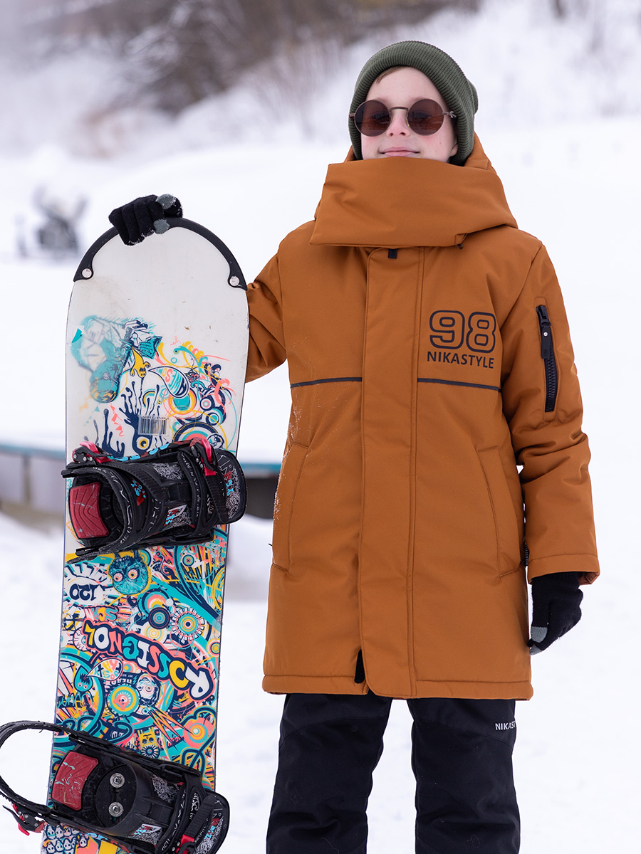 

Куртка детская NIKASTYLE 4з3923, коричневый, 146., 4з3923