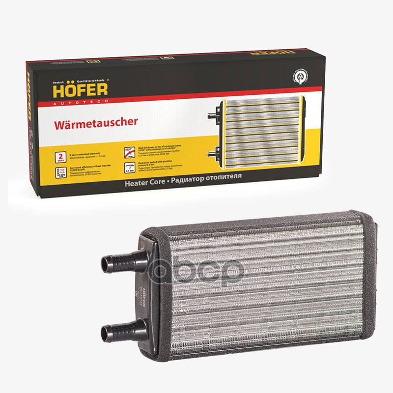 Радиатор Отопителя Газ 3302 Бизнес Алюминий Hofer HOFER арт. HF 730 242