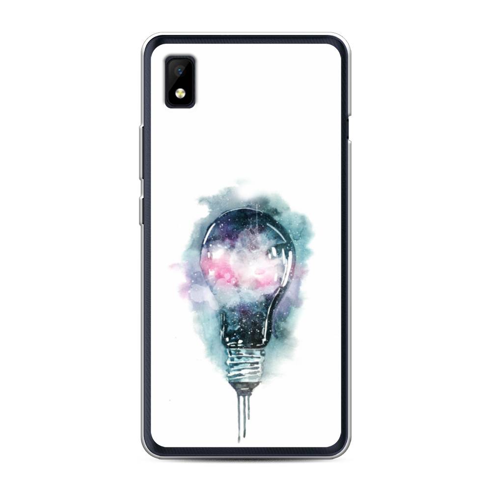 

Чехол на ZTE Blade L210 "Волшебная лампа", Белый;серый, 134150-4