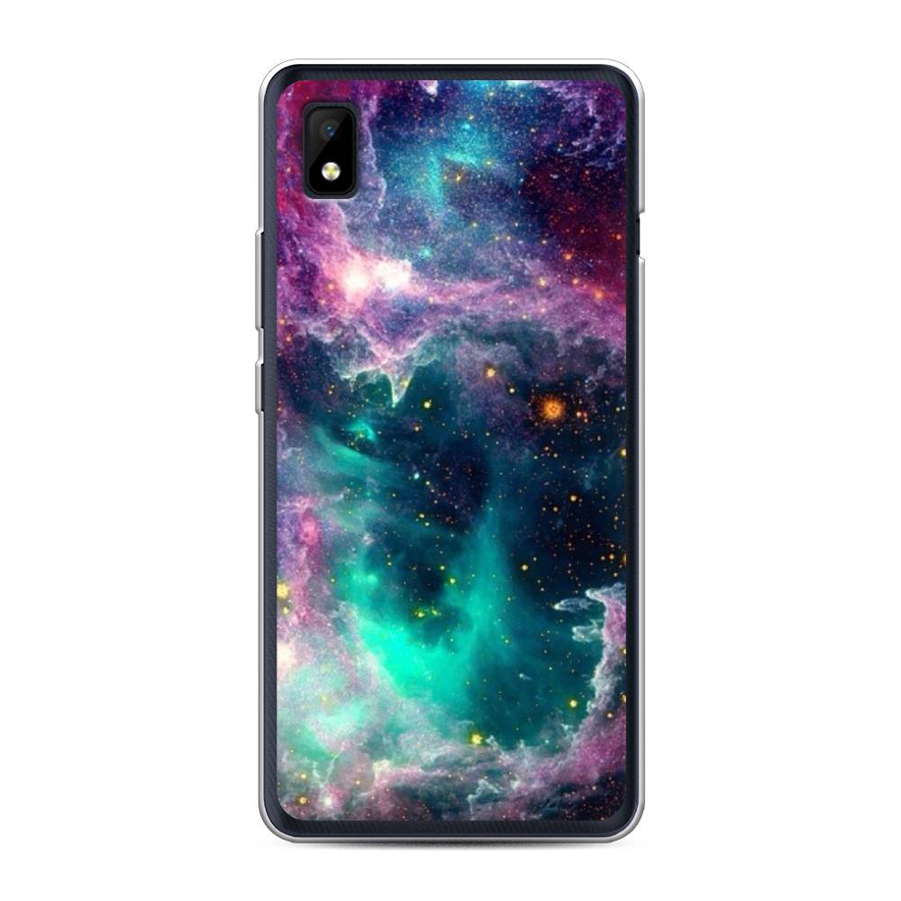 

Чехол на ZTE Blade L210 "Звездные облака", Розовый;бежевый, 134150-2