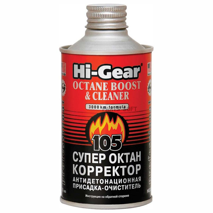 Супероктан-корректор улучшает свойства бензина Hi-Gear HG3306 325 ml на 60 л