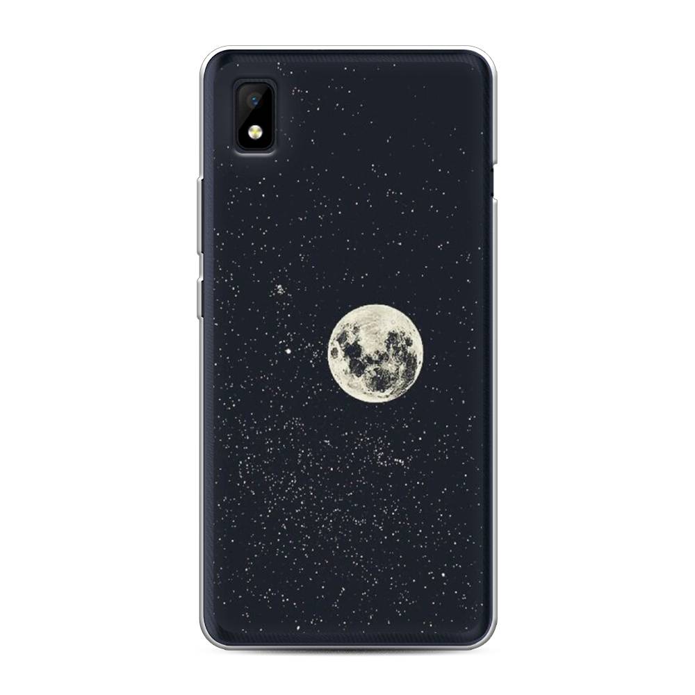 

Чехол на ZTE Blade L210 "Полнолуние", Красный, 134150-2