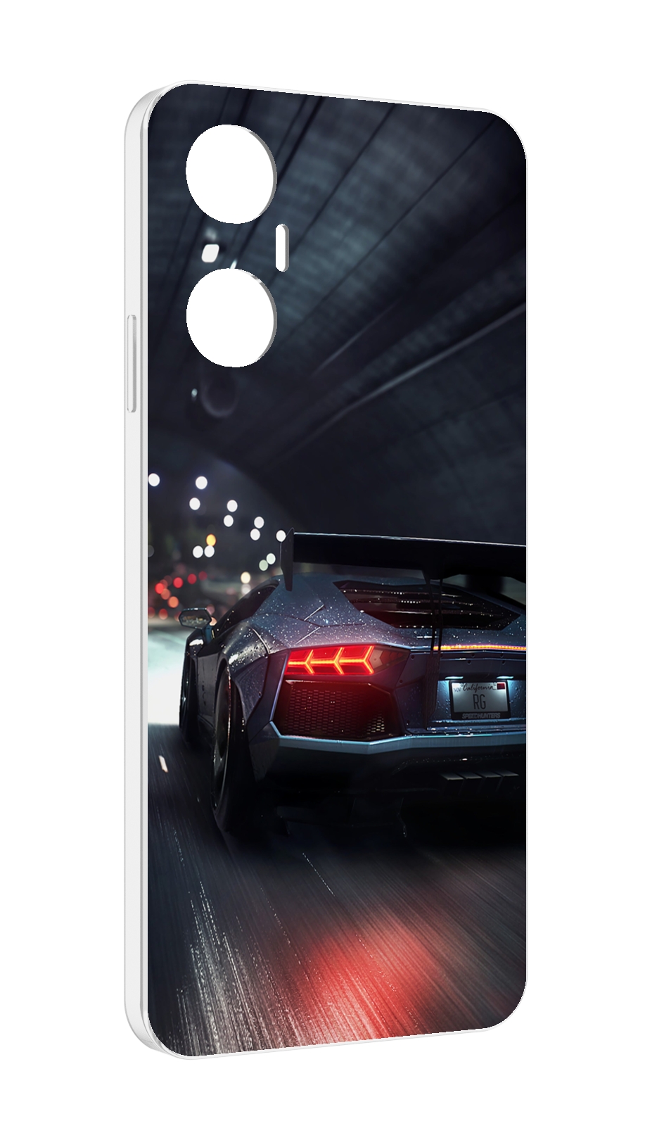 

Чехол MyPads Ламба мужской для Infinix Hot 20 5G, Прозрачный, Tocco