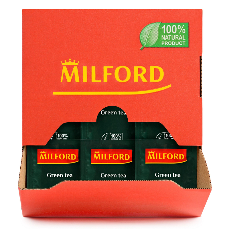 Чай Milford зеленый, 200пак/уп