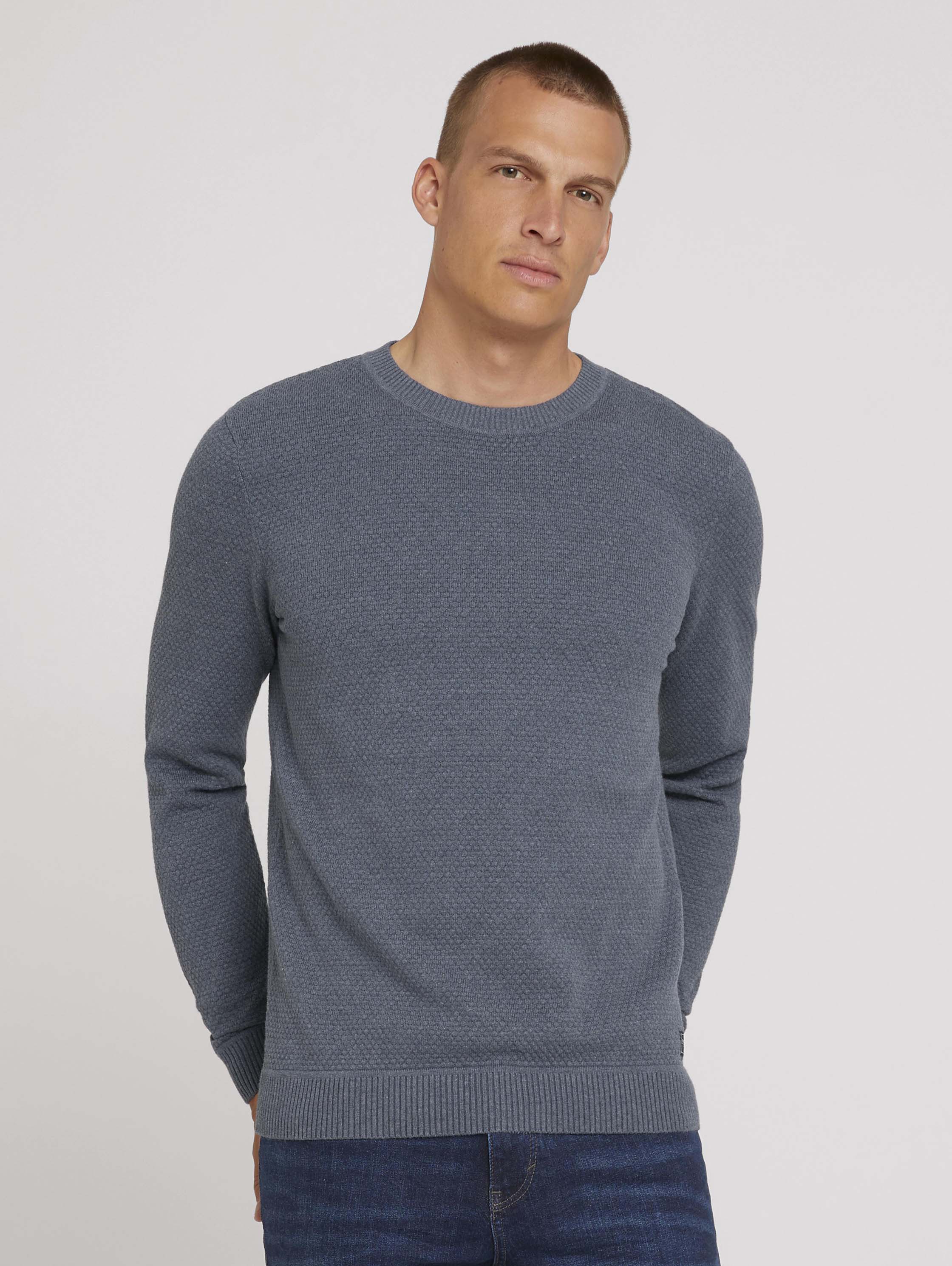

Джемпер мужской TOM TAILOR 1026500 синий L, 1026500