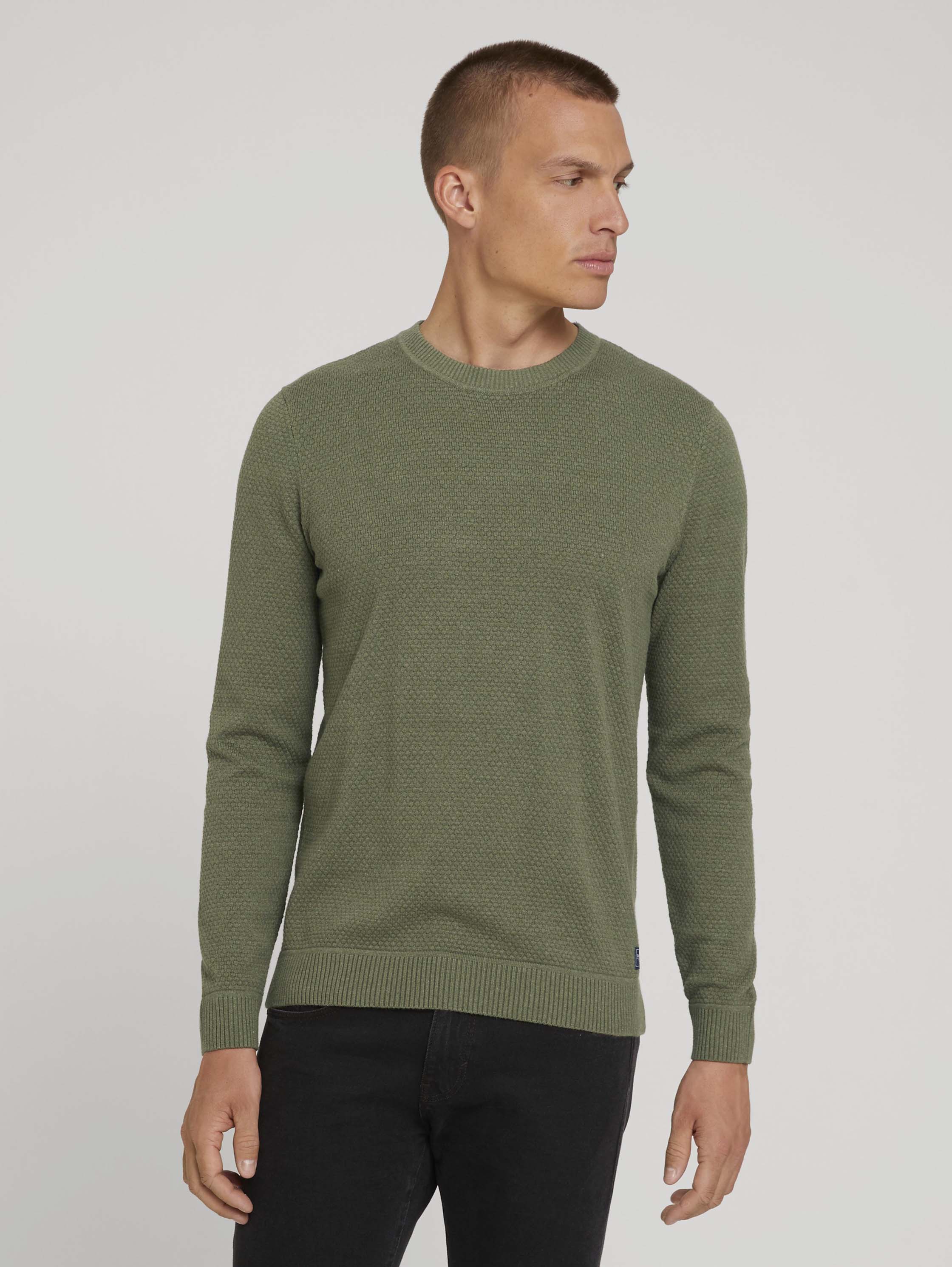 

Джемпер мужской TOM TAILOR 1026500 зеленый L, 1026500